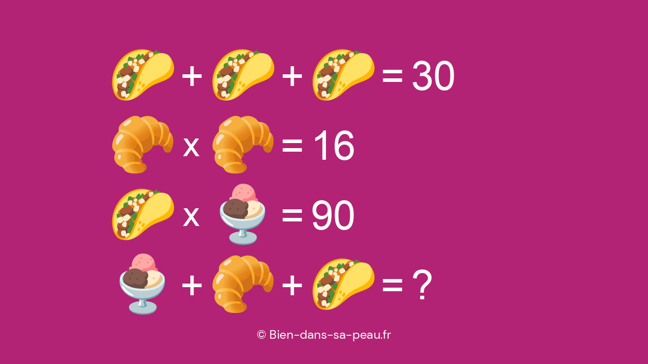  Serez-vous capable de résoudre cette équation en moins de 31 secondes ? 